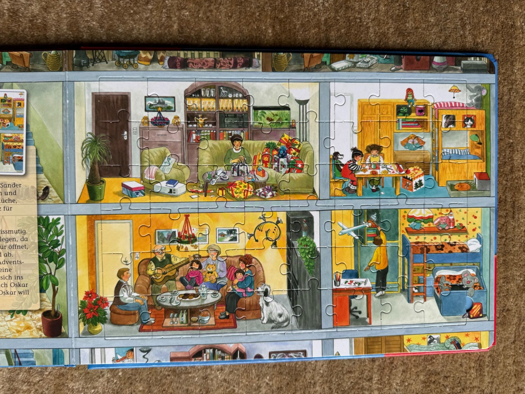Puzzle: Weihnachtspuzzlebuch 3 x 48 – Usato da Aarau venduto da Kilauea 5
