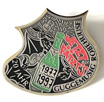 Anstecknadel Guggemusik Robehuuse 20 Jahre Jubiläum