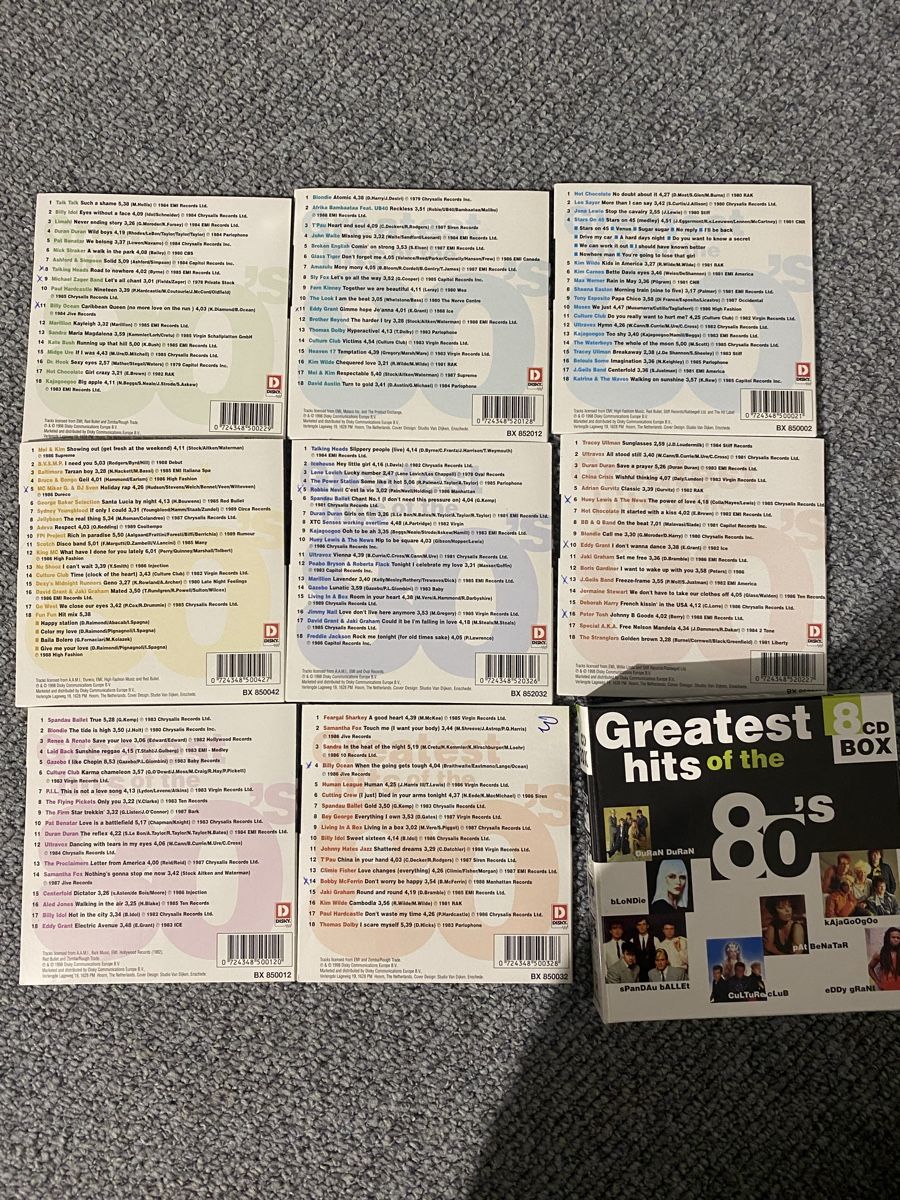 CDs: Posten Doppel CD 80‘s – Gebraucht aus Diessbach b. Büren von cowansville 2