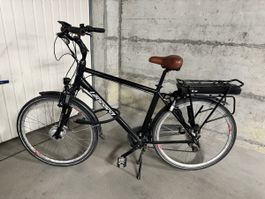 Elektro Velo Leopard schwarz gebraucht mit Akku