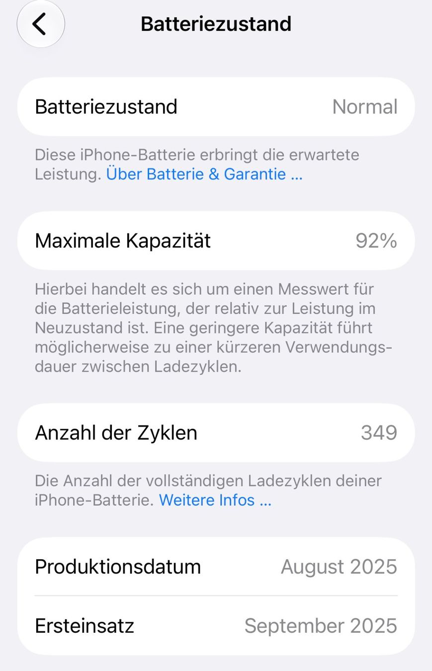 Apple Telefoni cellulari / Smartphones: Apple iPhone 17 Pro, 256 GB, Orange mit TechWoven Case – Usato da Chur venduto da swissriddle 8