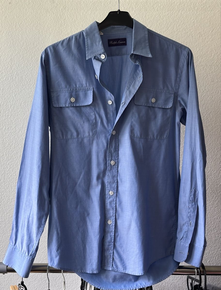Ralph Lauren Hemden: Hemd Ralph Lauren hellblau Grösse S Baumwolle – Neu (gemäss Beschreibung) aus Zürich von siboney