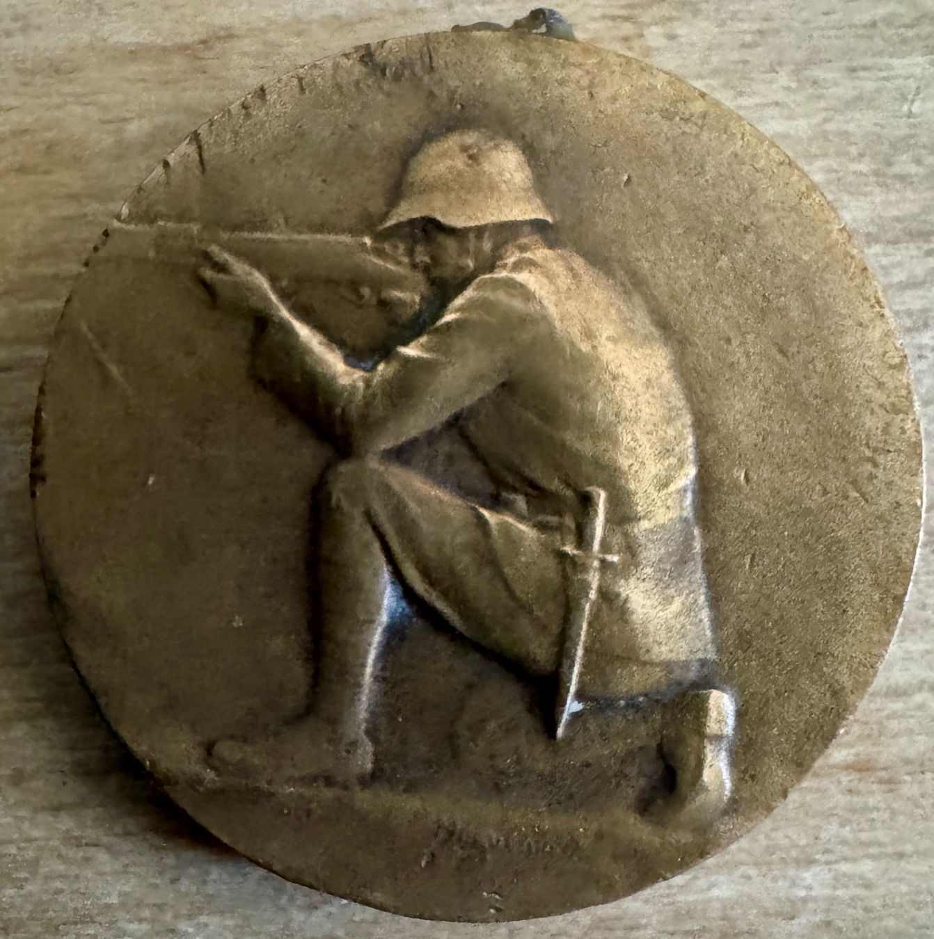 Medaglie: Schweiz: Bataillon 23 Biel, Medaille 1918 – Usato da Basel venduto da Colec 1