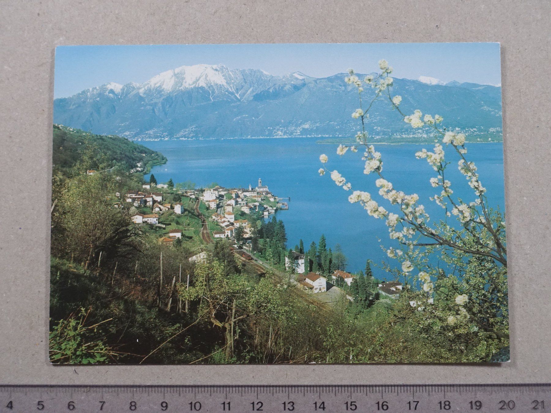 Cartoline postali: Vira, Gambarogno, 1984 – Usato da Lenzburg venduto da fh1