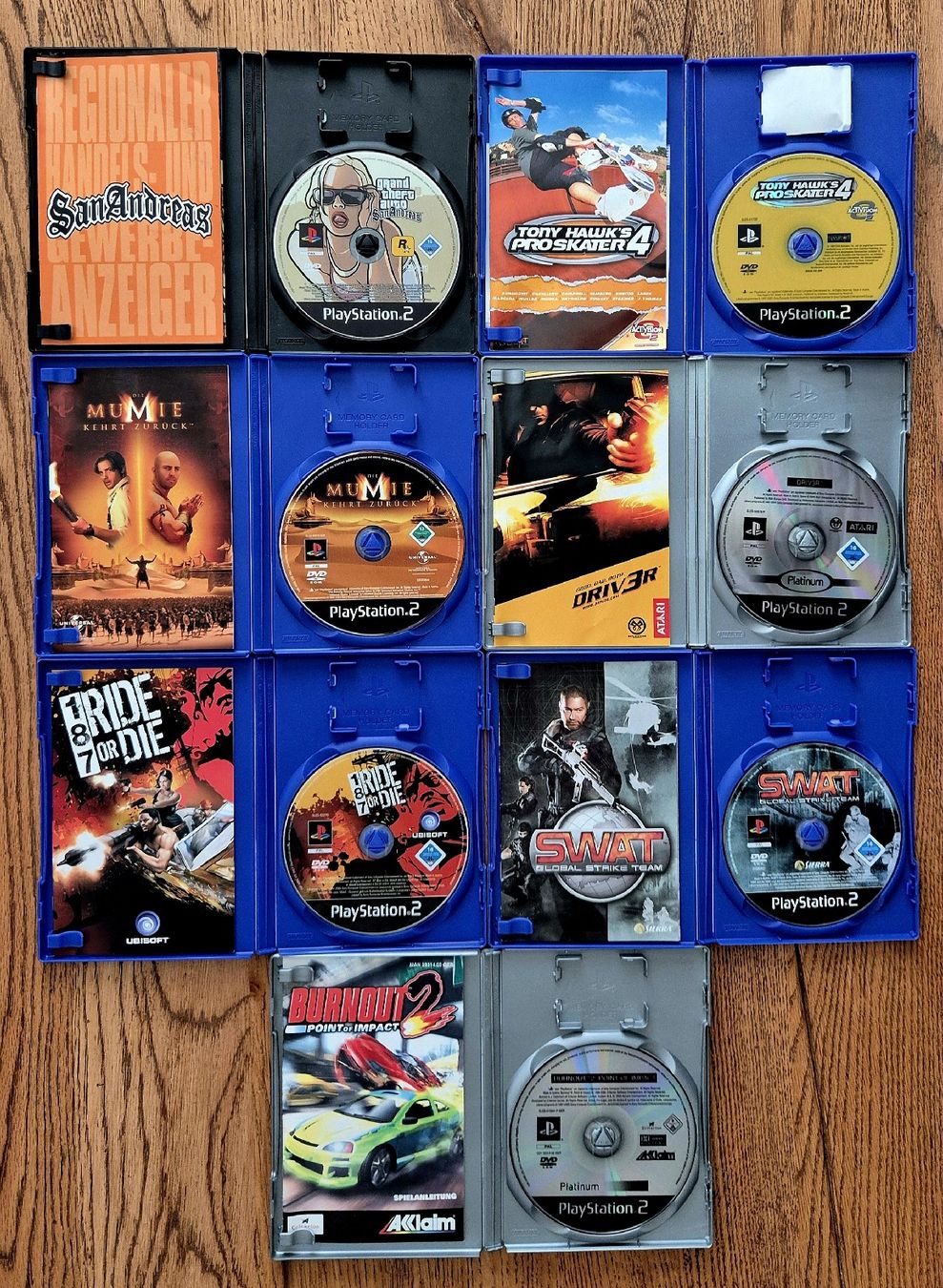 Sony Konsolen: Sony PlayStation 2 + Controller + 7 Spiele – Gebraucht aus Au SG von KonsoleWerk 9