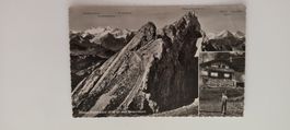 Alte AK Pilatus-Tomblihorn & Berner Alpen, Bahngleis
