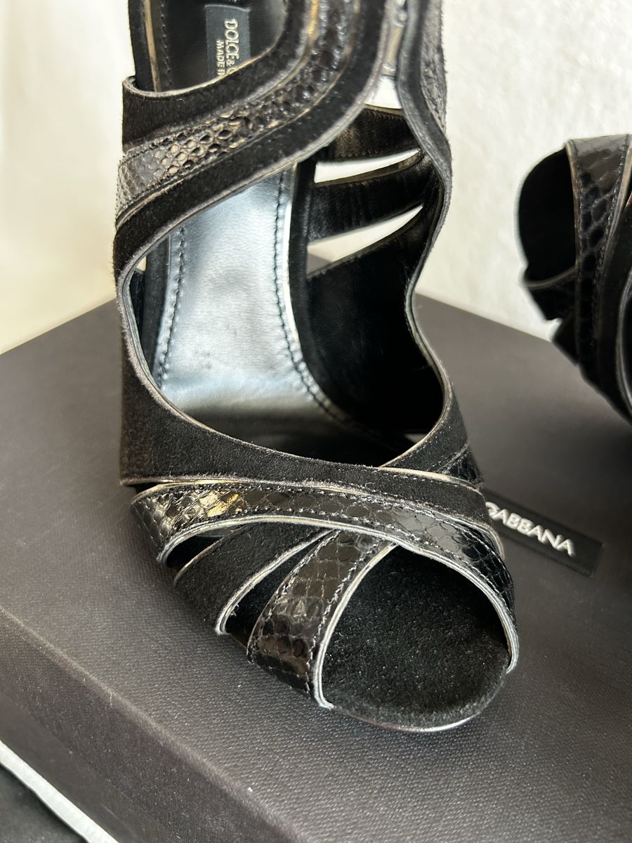 Dolce & Gabbana Damenschuhe: Dolce & Gabbana Pumps Sandal – Neu und originalverpackt aus Davos Dorf von Juszy-Shop 8