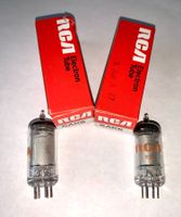 2 Röhren / Radioröhren 6AK6, Endstufe/Pentode, NOS, RCA