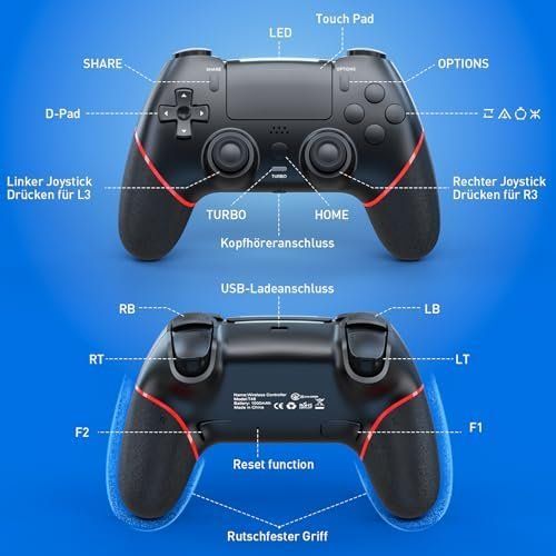 Manettes: Wireless Controller PS4 Game Slim PC Hall-Effekt-Joystick – Neuf avec emballage d'origine à Hundwil par pak_7zvn 4