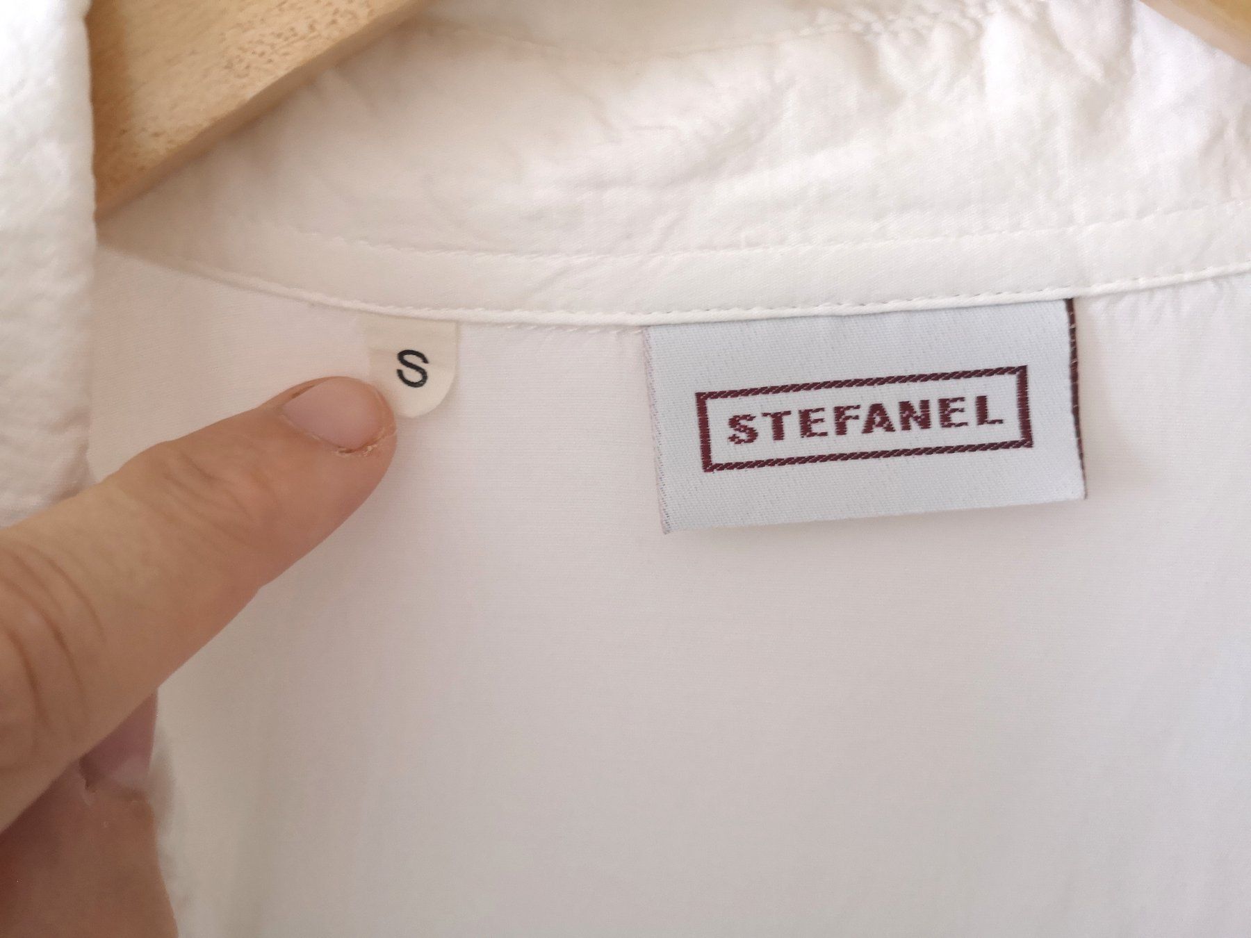 Stefanel Chemisiers: STEFANEL Bluse Gr. S cremeweiss – D'occasion à Münsingen par Nik_und_Kat 5