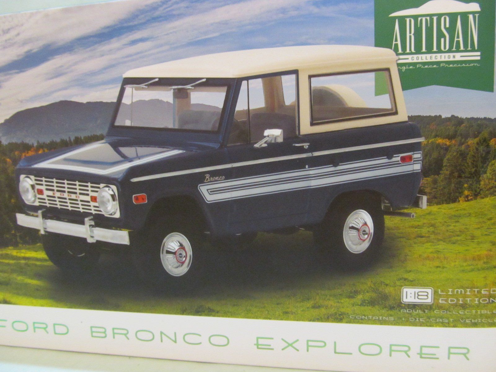 Ford Modellini d'auto: FORD BRONCO EXPLORER  1976   1:18 – Nuovo e nell'imballaggio originale da Grueningen venduto da malamut56 2
