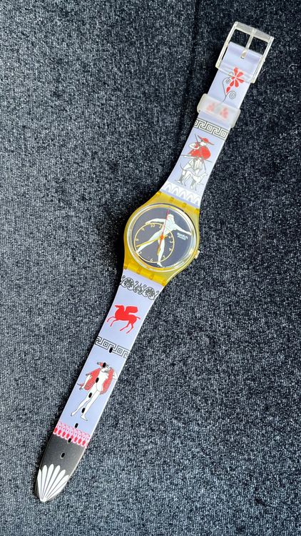 Swatch Orologi: Swatch Uhr Vintage Sammlerstück – Usato da Grenchen venduto da chththl 1