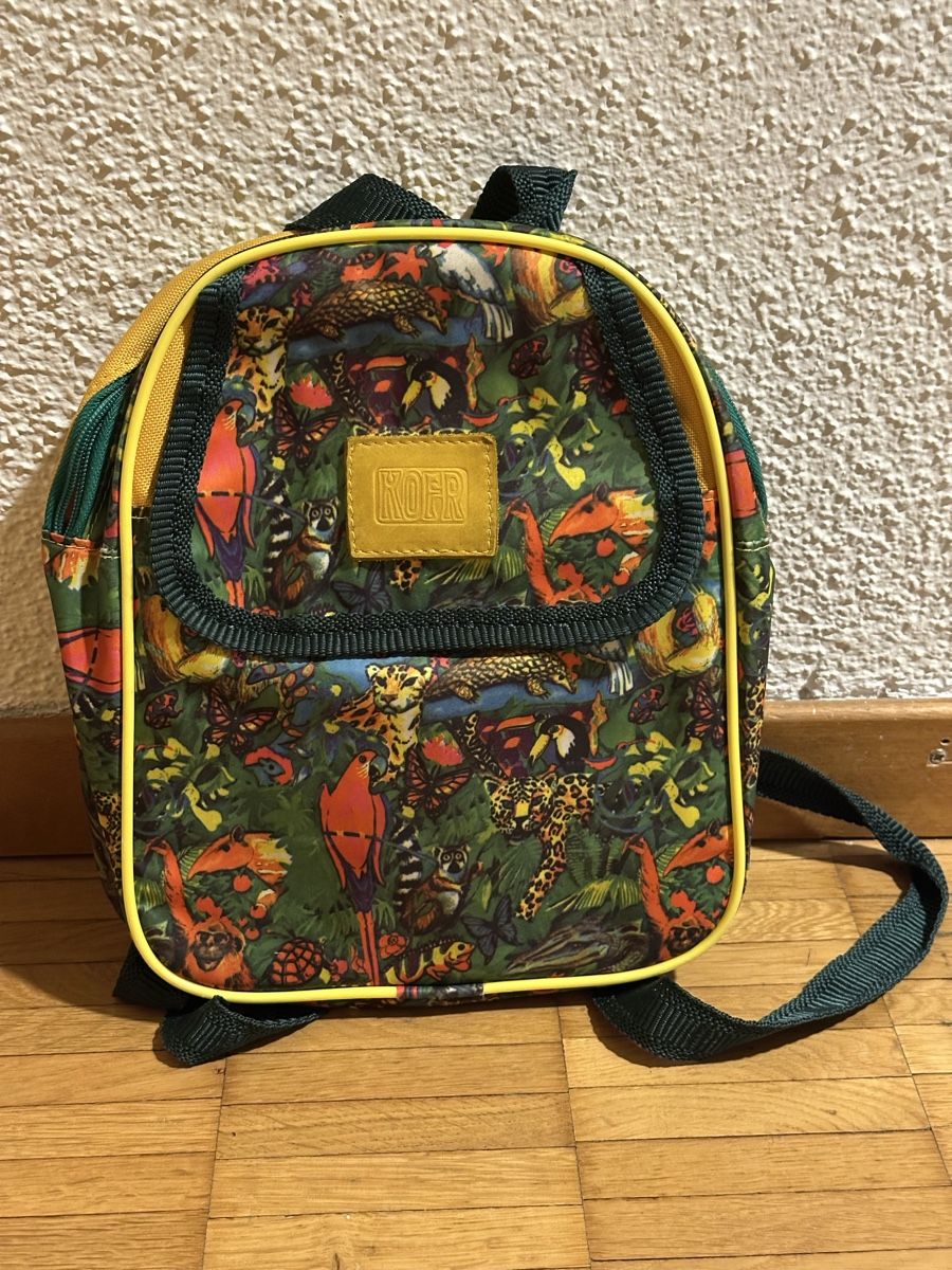 Borse & Zaini: Mini-Rucksack, Dschungel-Design, Kindergarten – Usato da Zürich venduto da nad_z95g