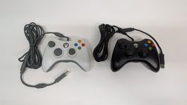 2 Original Xbox 360 Controller, kabelgebunden