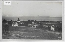 Bole et les Alpes