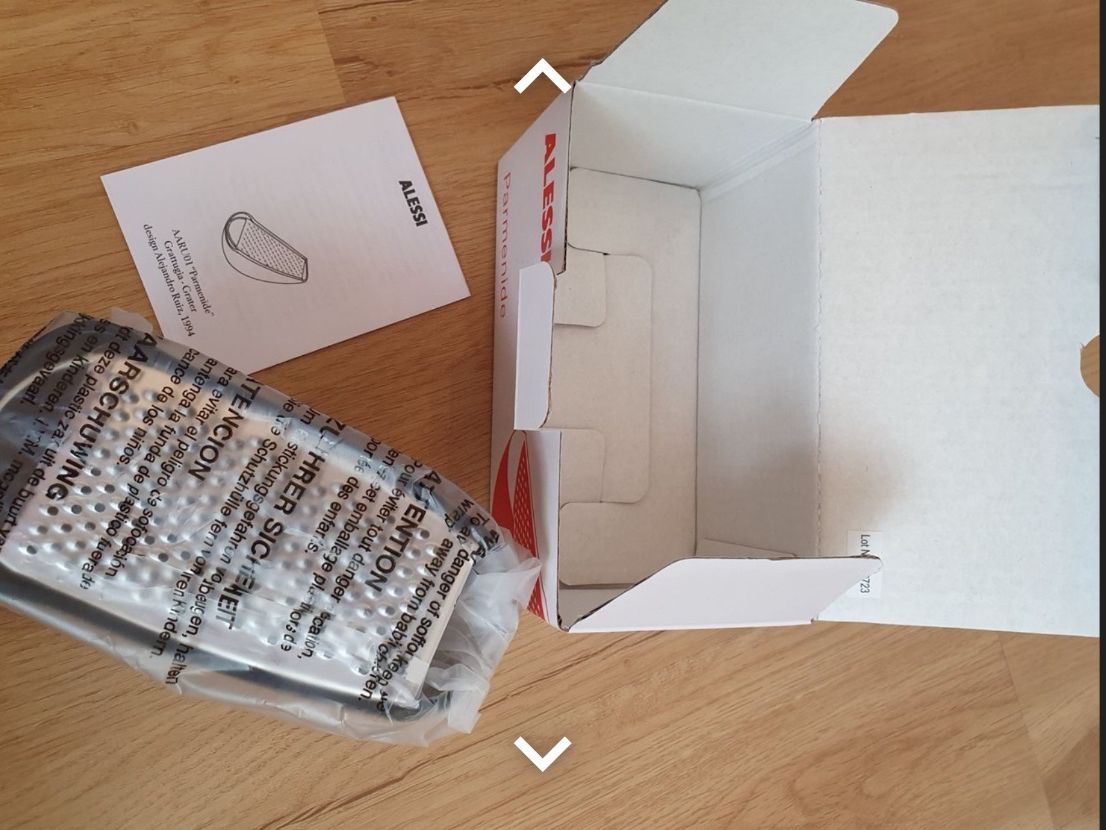 Alessi Küchengeräte: Alessi Käsereibe – Neu und originalverpackt aus Luzern von Elena067 1