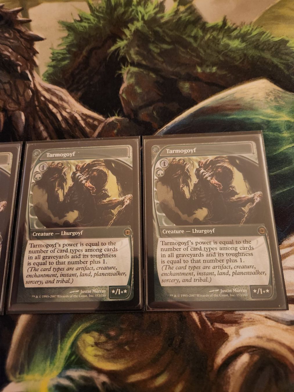 Magic The Gathering Carte collezionabili: MTG Playset Tarmogoyf Future Sight – Usato da Bütschwil venduto da Osomo 2