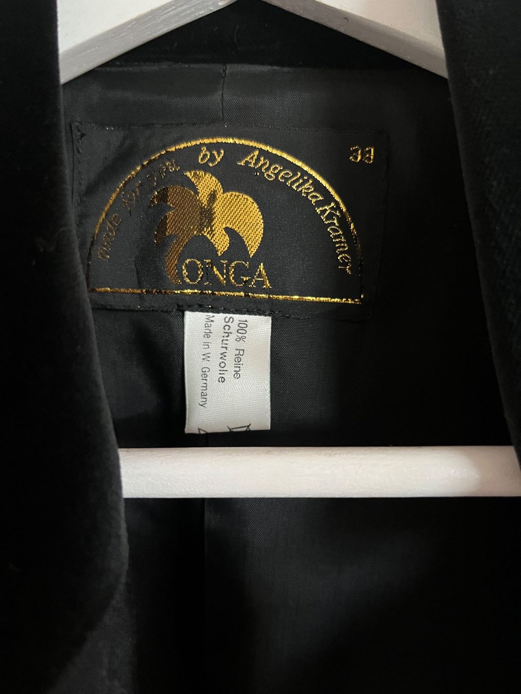 Giacche: Vintage Onga Angelika Kramer, Blazer, schwarz, 38 – Usato da Riet (Neftenbach) venduto da kim_gfw6 2
