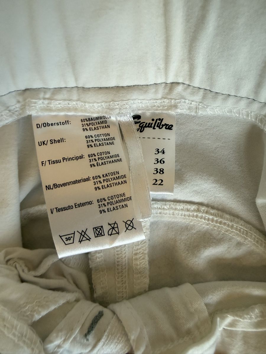 Hosen: Reithose weiss – Gebraucht aus Jona von amsel09 2