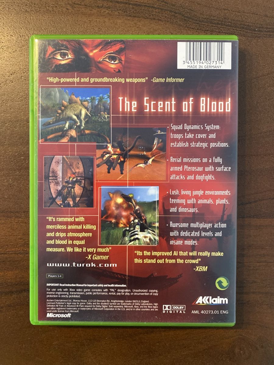 Microsoft Giochi: Turok Evolution für Xbox – Usato da Thunstetten venduto da Virus_33 2