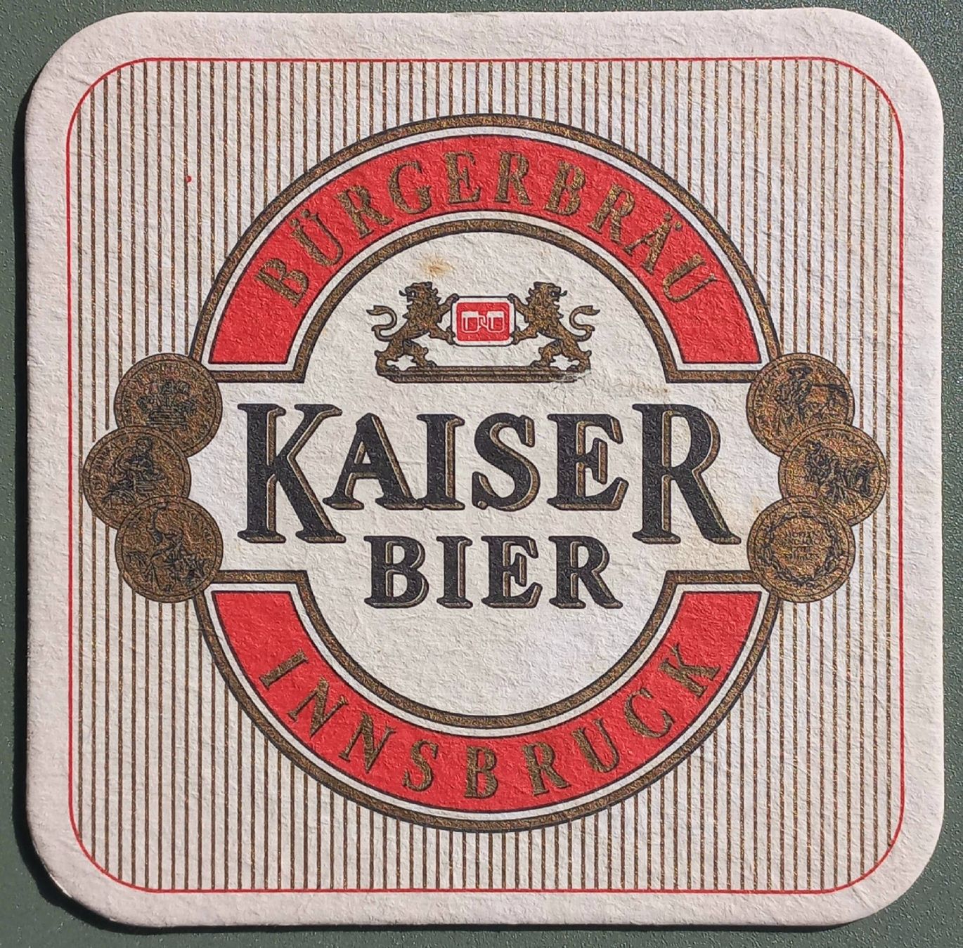 Sottobicchieri: Bierdeckel - Kaiser-Bier - 80er Jahre - A – Usato da Niederuzwil venduto da lubimaja