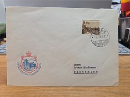 FDC Liechtenstein Aushilfsausgabe Nr. 226, SBK 800.-