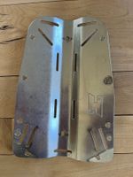 Taucher Backplate Halcyon Edelstahl