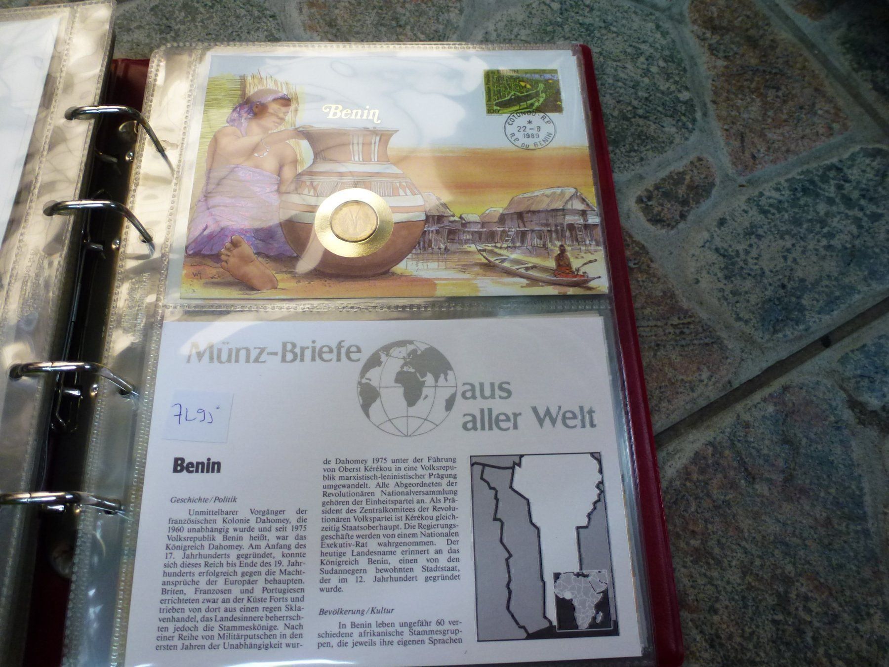 Tutti le monete: Münzbrief Benin – Usato da Olten venduto da Disc-Verkauf