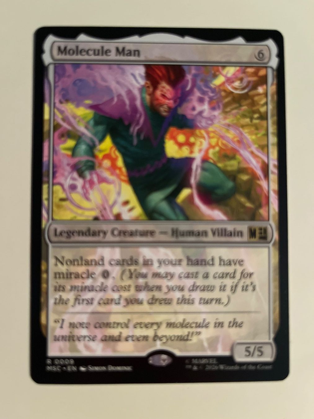 Magic The Gathering Carte collezionabili: 1 x Molecule Man - Magic: The Gathering - MtG – Usato da Kriens venduto da Shadi1980