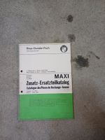 Zusatz Ersatzteilkatalog Puch Maxi 