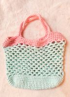 Gestrickte Tasche (selbstgemacht)