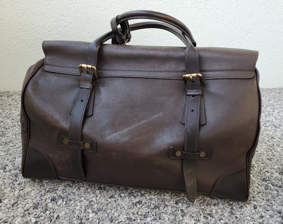 LOUIS VUITTON Utah Leather Commanche Travel Bag