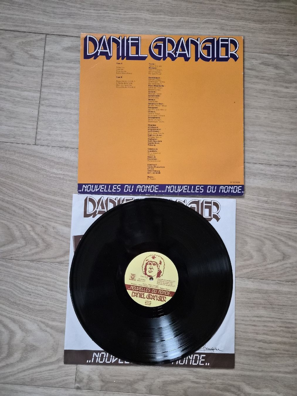 Dischi in vinile: Daniel Granger - Nouvelles du monde - Vinyle Original! – Usato da La Joux FR venduto da car_ck96 1