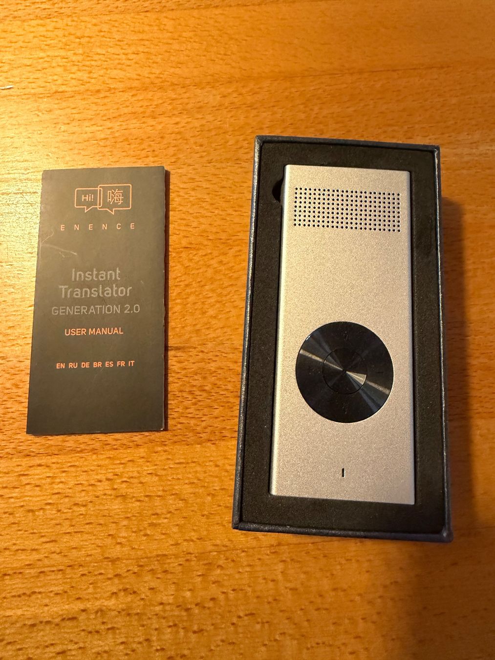 Sistemi audio & multimediali: ENENCE instant Translator Übersetzer – Nuovo (secondo la descrizione) da Salenstein venduto da animay 2