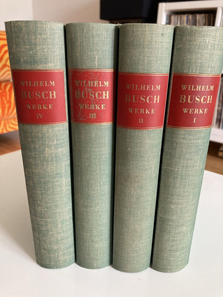 Libri: Wilhelm Busch Werke 1-4 – Usato da Zwingen venduto da Kult2000