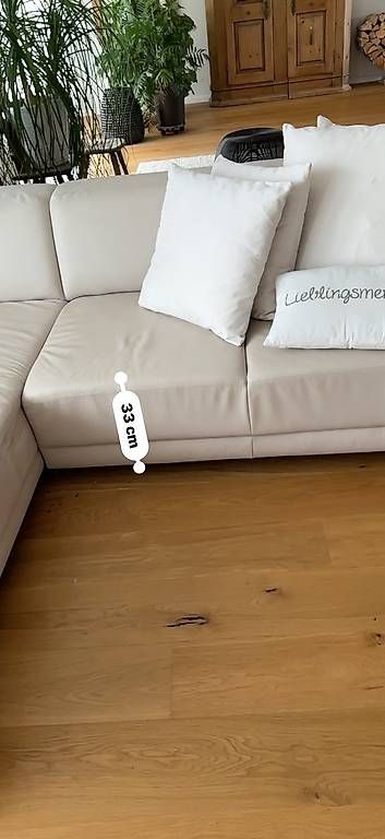 Divani: Ledersofa weiss – Usato da Rickenbach b. Wil venduto da ammanna 3