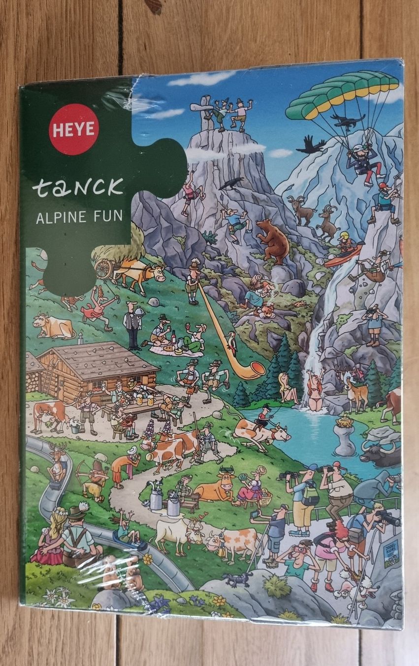 Heye Puzzle: Puzzle Heye Alpine Fun 100 – Usato da Wald ZH venduto da Chaos67 2