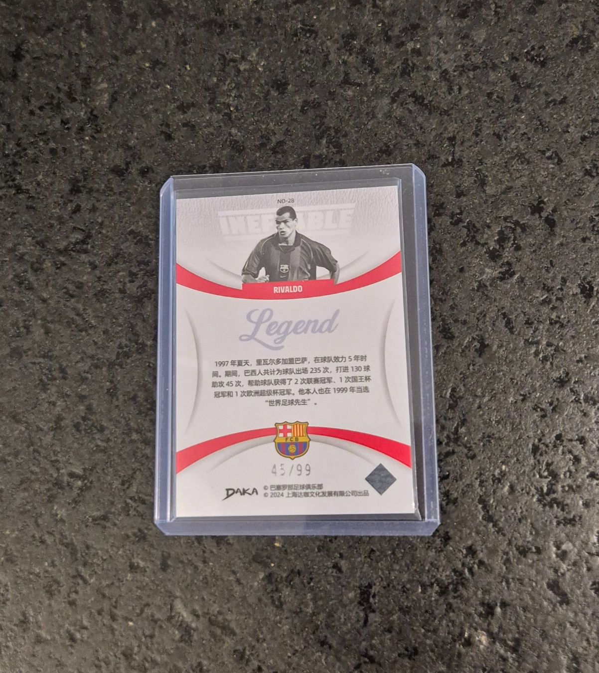 Topps Carte collezionabili: Rivaldo /99 - Barcelona - Daka – Nuovo (secondo la descrizione) da Burg AG venduto da Danoe 1