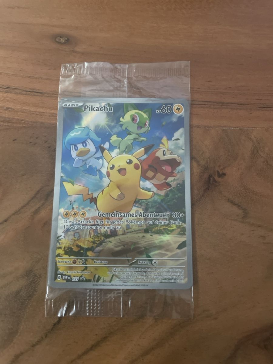 Pokémon Carte collezionabili: Pikachu Promo – Nuovo (secondo la descrizione) da Flawil venduto da Duft-Alchemist