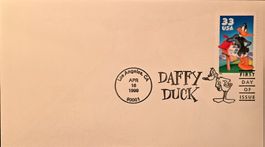 FDC DAFFY DUCK / USA 33 / Los Angeles CA / 16.4.1999 grosser