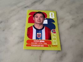 Panini FIFA Fussball WM 2026 Sticker Patrick Berg NOR 14