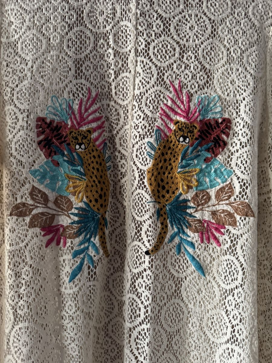 Kimono: Strandaccessoire mit Stickerei, Gr. S/M – Nuovo e nell'imballaggio originale da Emmen venduto da tuv_dvj6 1