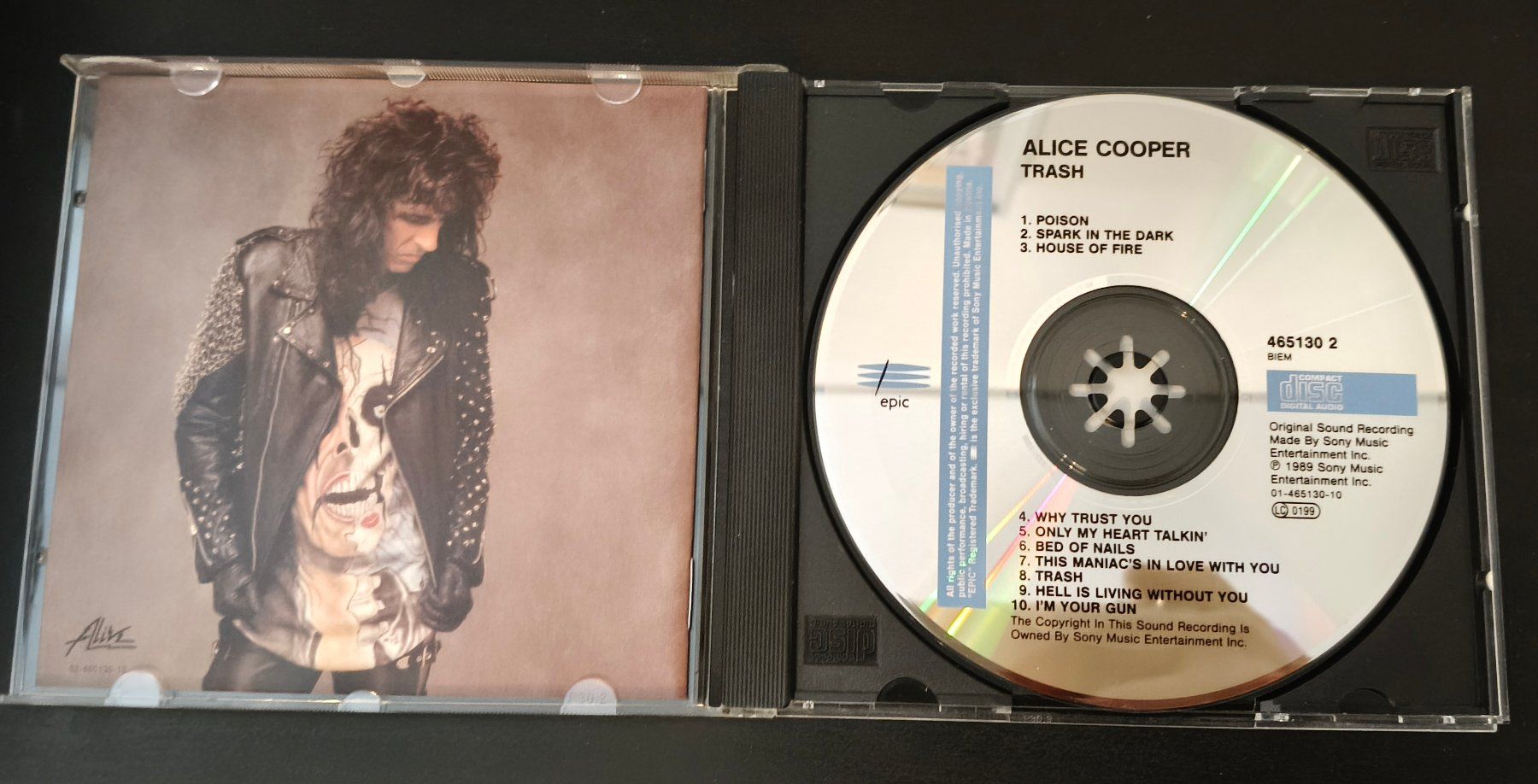 CD: CD Alice Cooper - Trash – Usato da Heerbrugg venduto da sve_p826 1