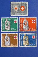 Serie Pro Patria Nr.B81-85 1957 gestempelt - SBK: 20.-.