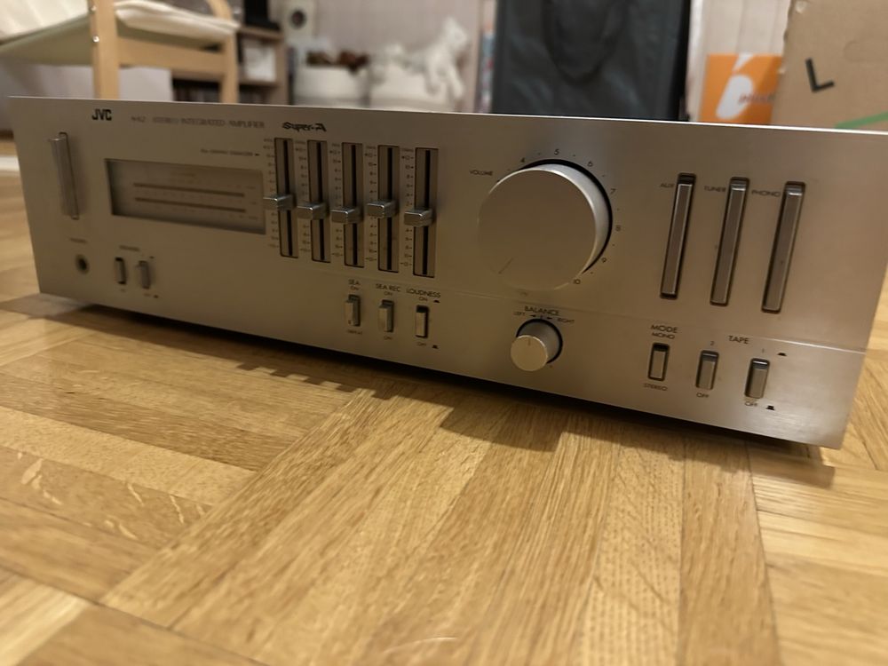 JVC A-X2 STEREO Integrated Amplifier SEA Graphic Equalizer Vintage HiFi