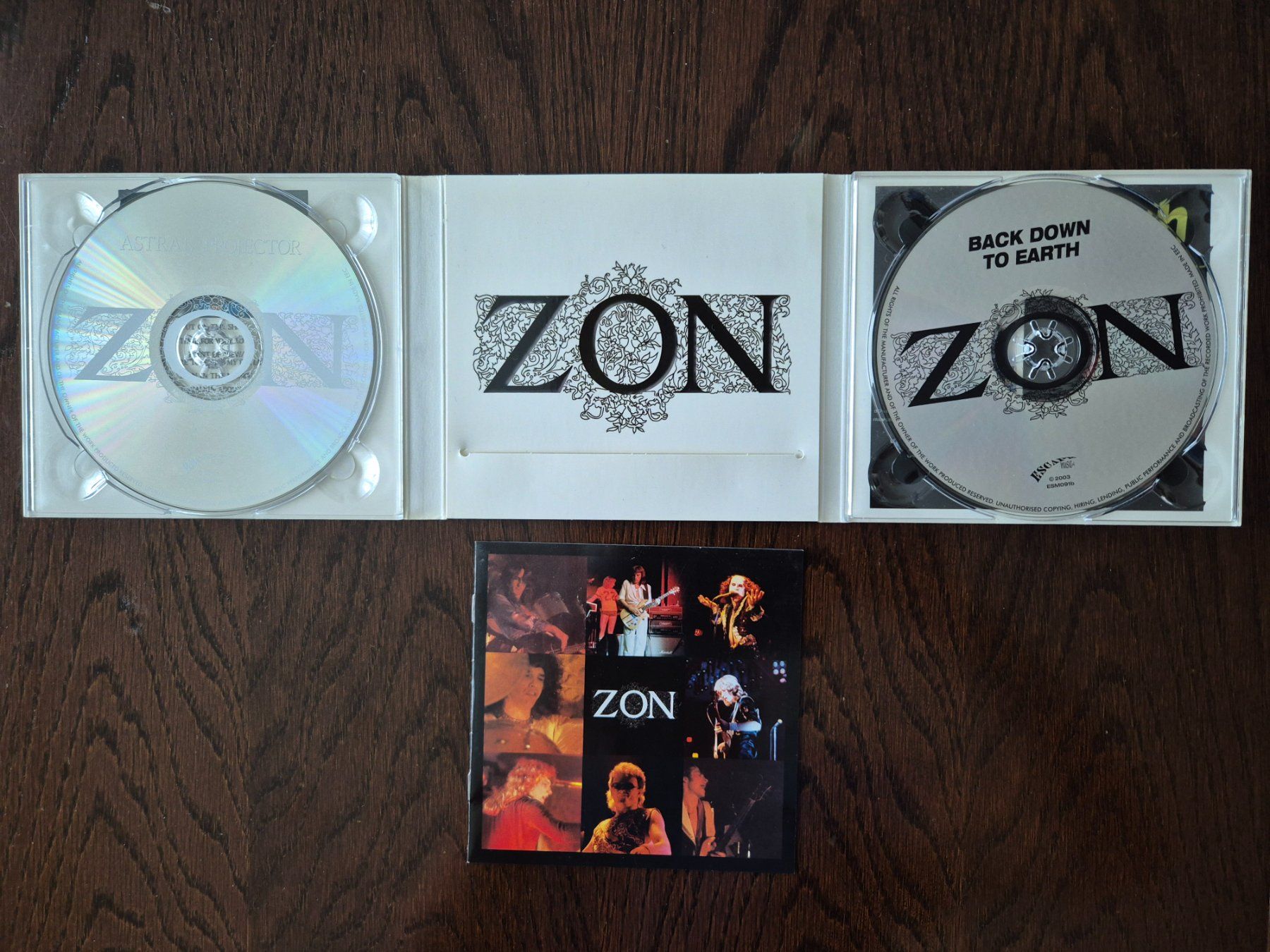 CDs: ZON – ASTRAL PROJECTOR und BACK DOWN TO EARTH – Gebraucht aus Ostermundigen von Foghat01 1