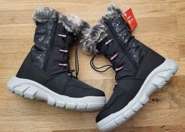 Elefanten Winterstiefel schwarz Grösse 34 neu