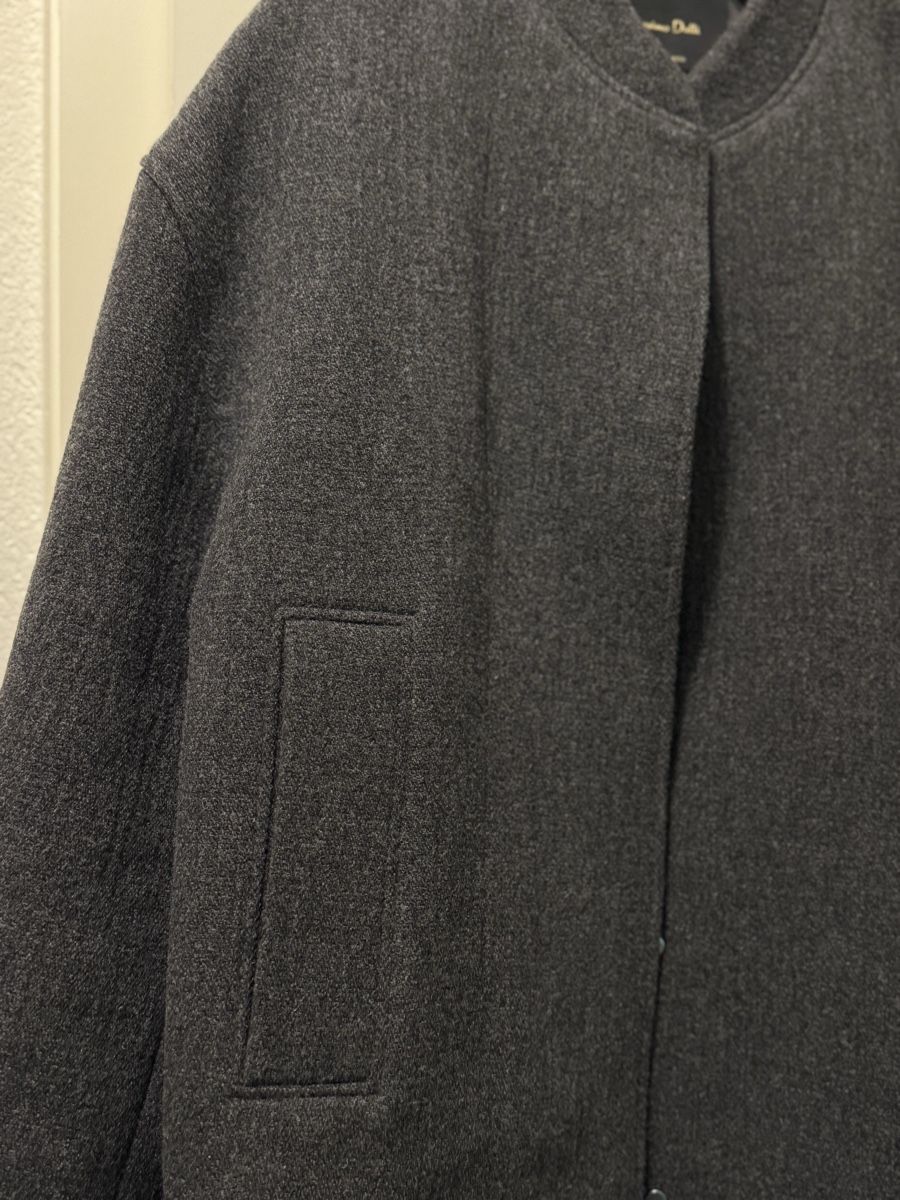 Massimo Dutti Vestes: Massimo Dutti Bomber Jacket Charcoal Grey Size S – D'occasion à Zürich par Anastasiya_g 7