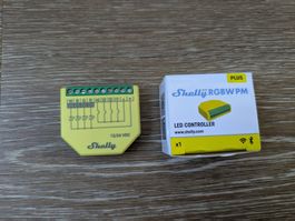 Shelly Plus RGBW PM Smart LED Streifen Steuerung