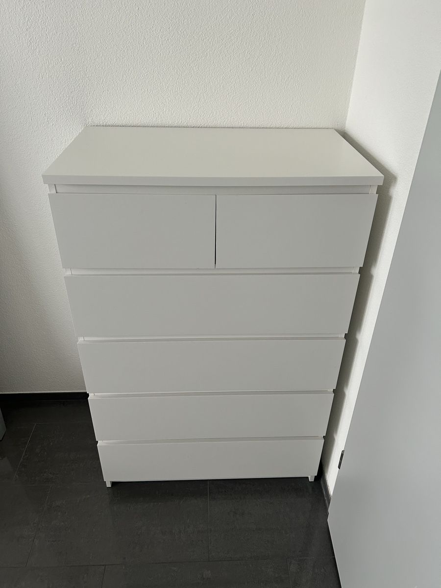 Cassettiere: Ikea Malm Kommode mit 6 Schubladen – Usato da Merenschwand venduto da ___niggi___ 3